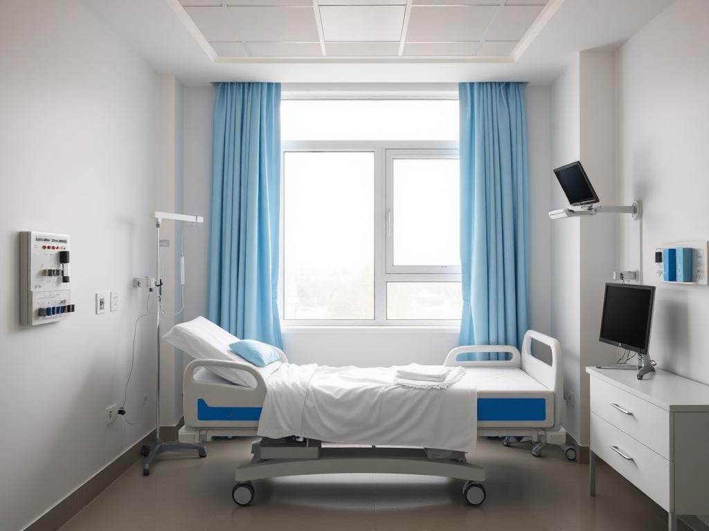Comfortable patient room